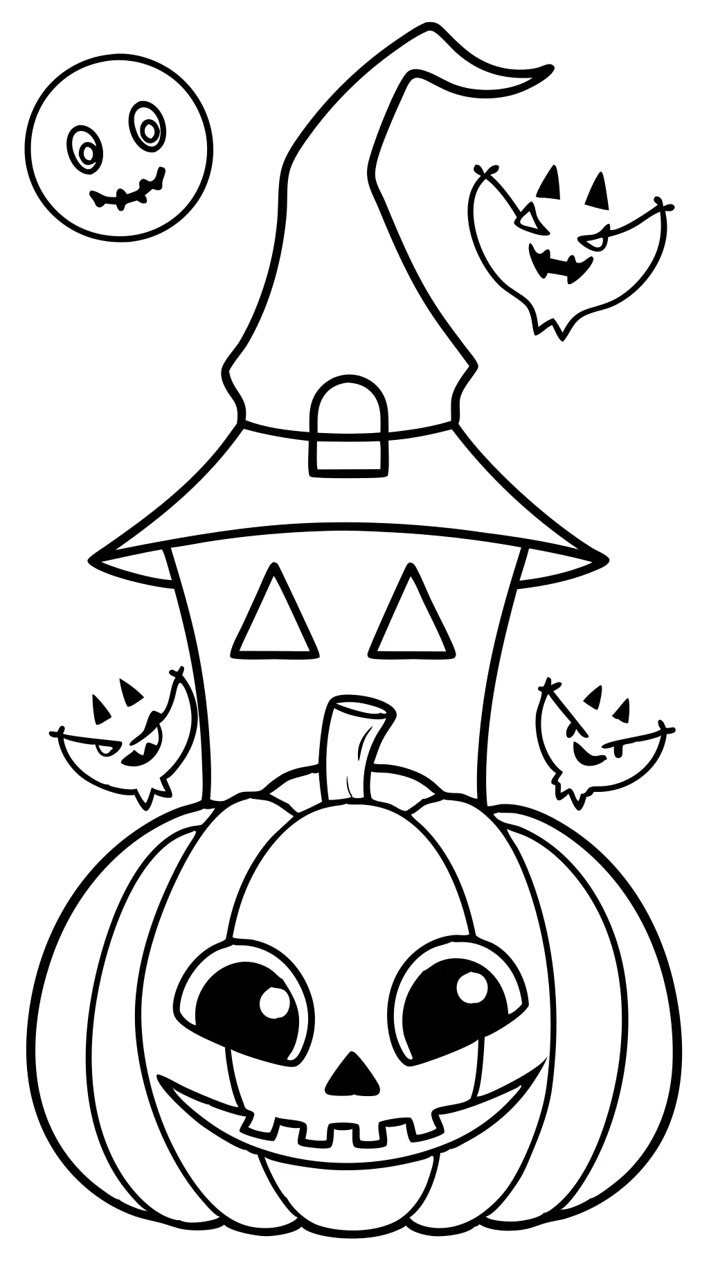 coloriages d’Halloween à imprimer gratuitement